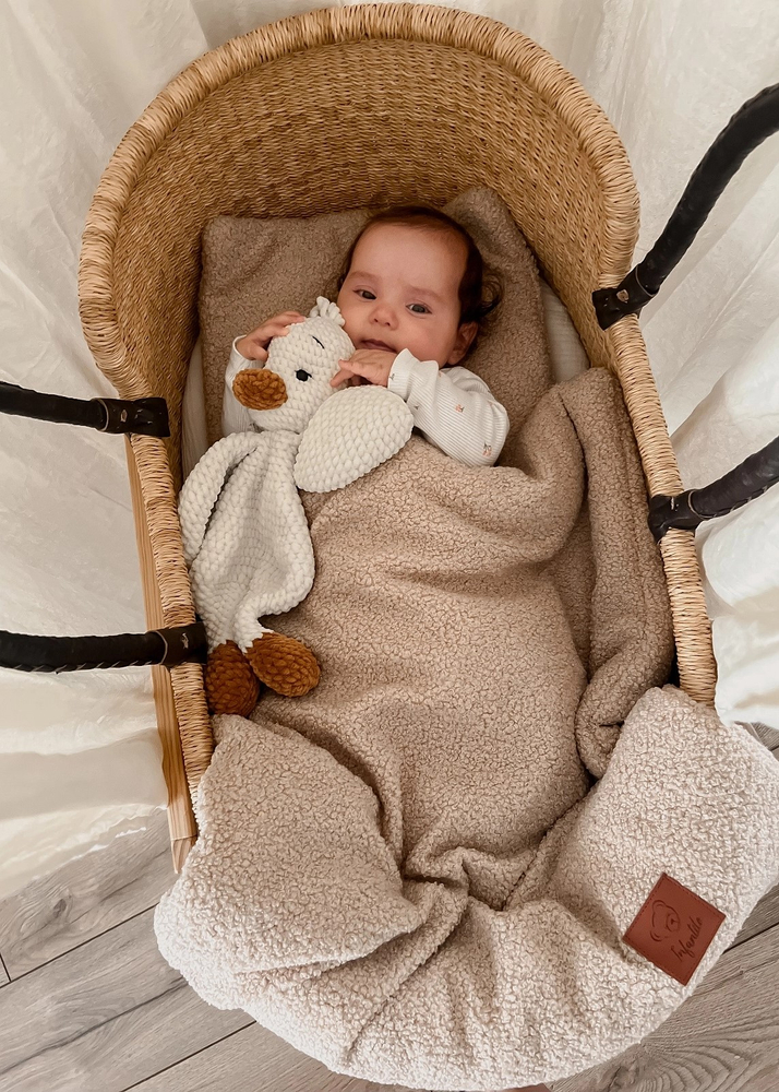 Pościel do wózka ocieplana BARANEK boucle