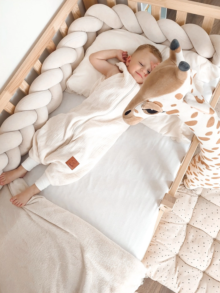 Śpiworek do spania muślinowy z nogawkami KIDS SOFT LIGHT