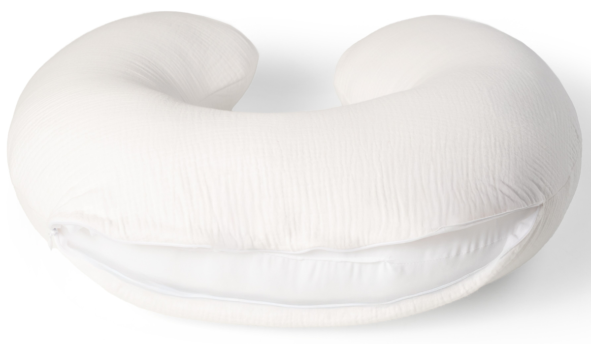 Poduszka do karmienia rogal MUŚLINOWY