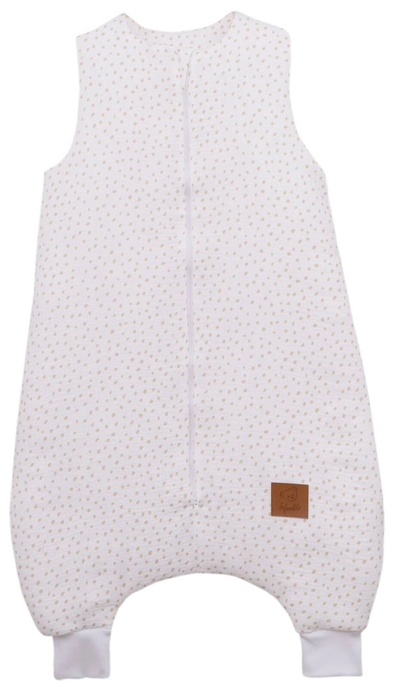 Śpiworek do spania muślinowy z nogawkami KIDS SOFT light DOTS