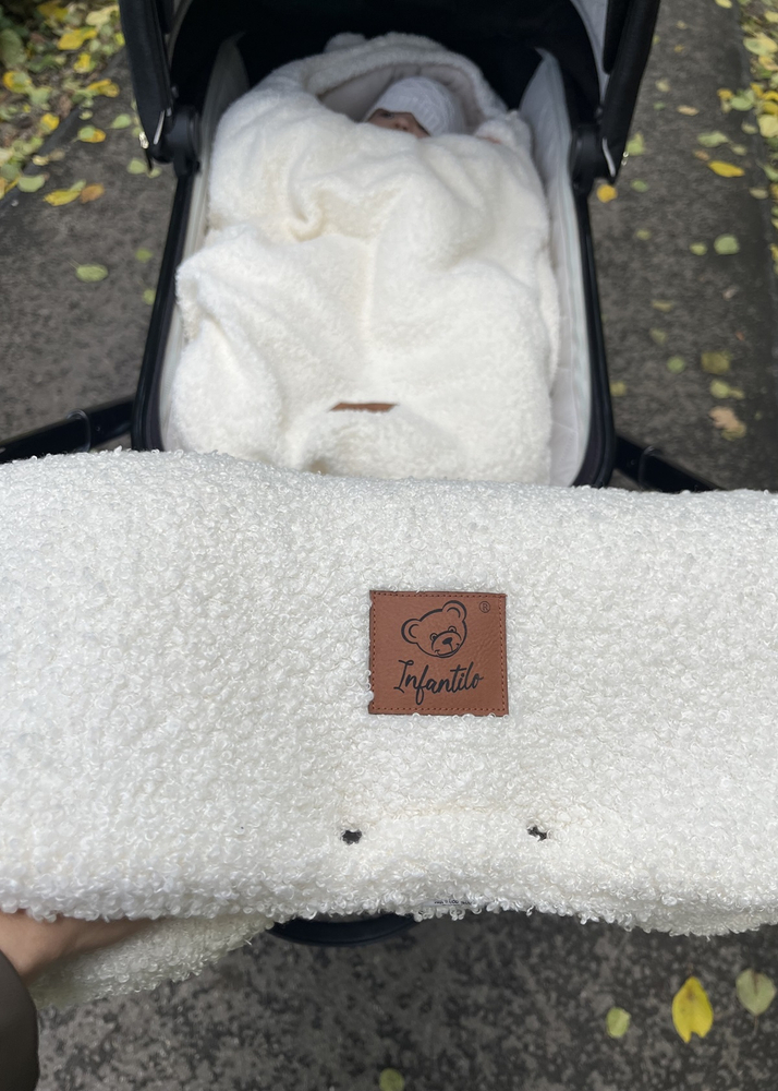 Mufka do wózka BARANEK boucle