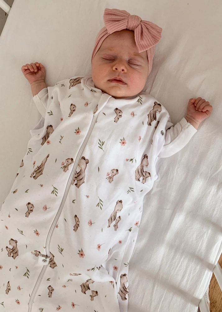 Śpiworek do spania dzianinowy PREMIUM letni