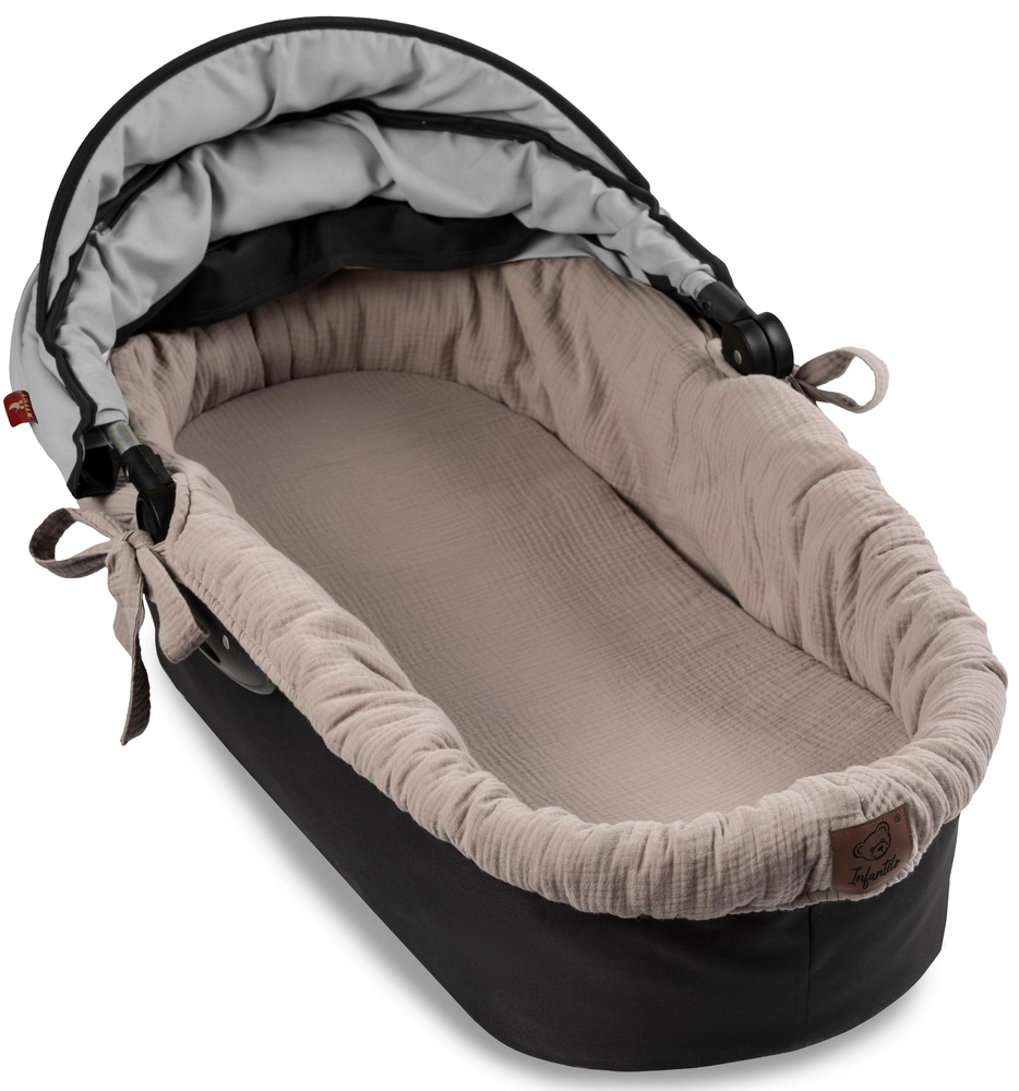 Wkład do gondoli z materacykiem MUŚLINOWY