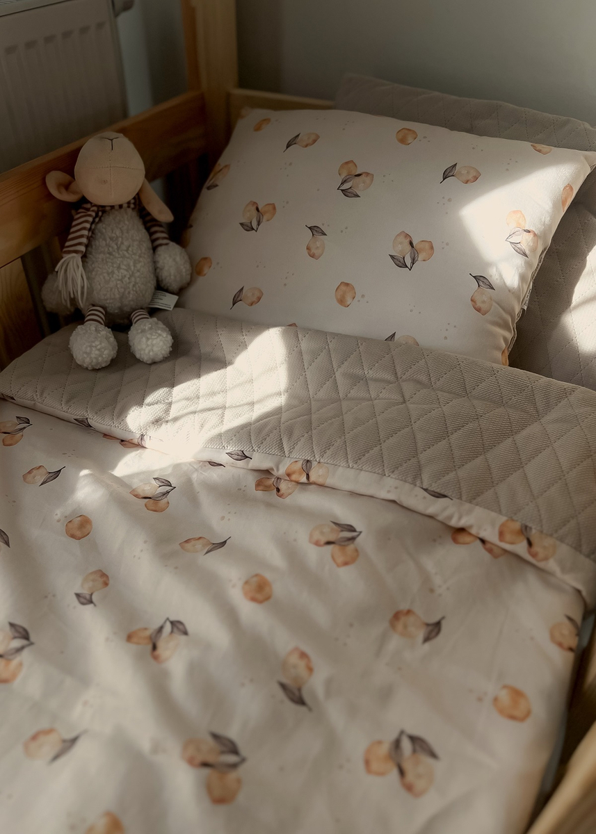 Koc przedszkolaka VELVET 100x135 + poduszka i worek