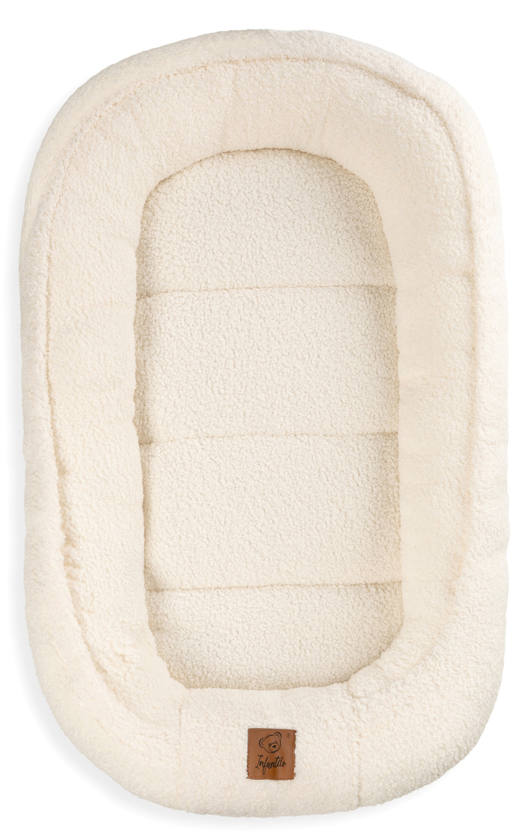 KOKON niemowlęcy BARANEK + poduszka MIŚ