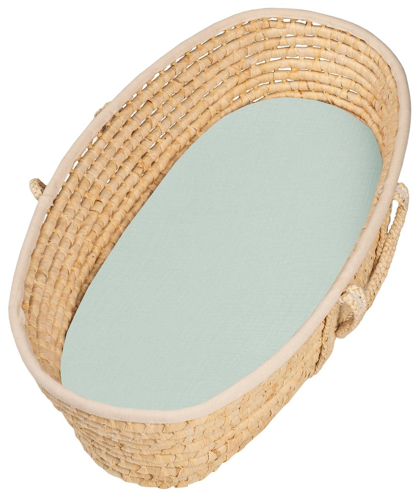 Prześcieradło do wózka gondoli muślinowe z gumką