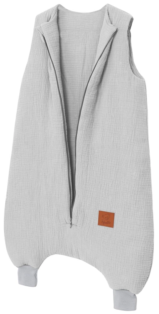 Śpiworek do spania muślinowy z nogawkami KIDS SOFT ocieplany