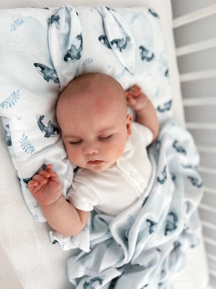 Poduszka BAMBUSOWA z uszkami 40x50