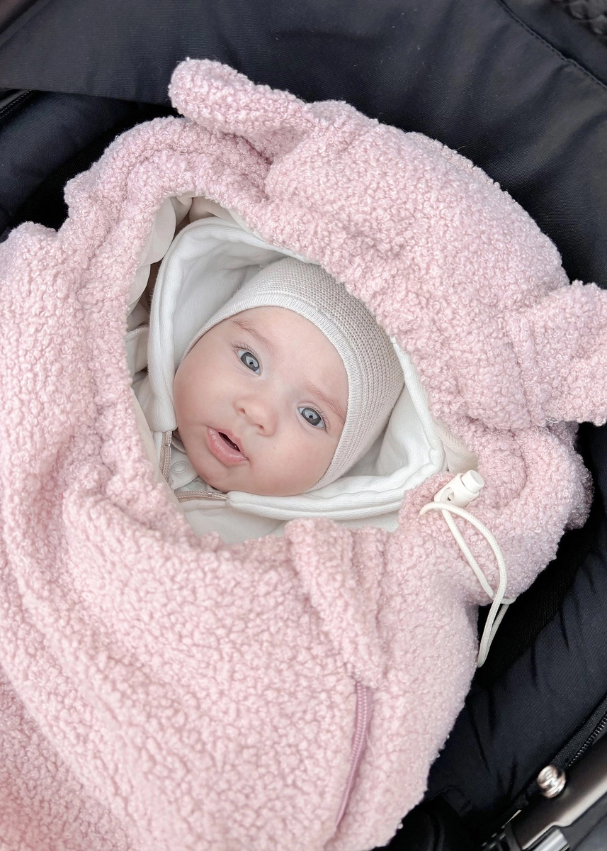 Śpiworek do wózka i fotelika BARANEK BOUCLE