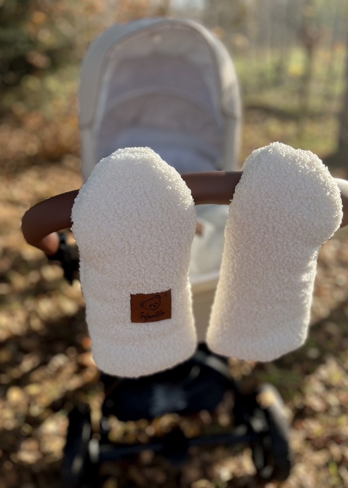 Rękawice do wózka BARANEK boucle