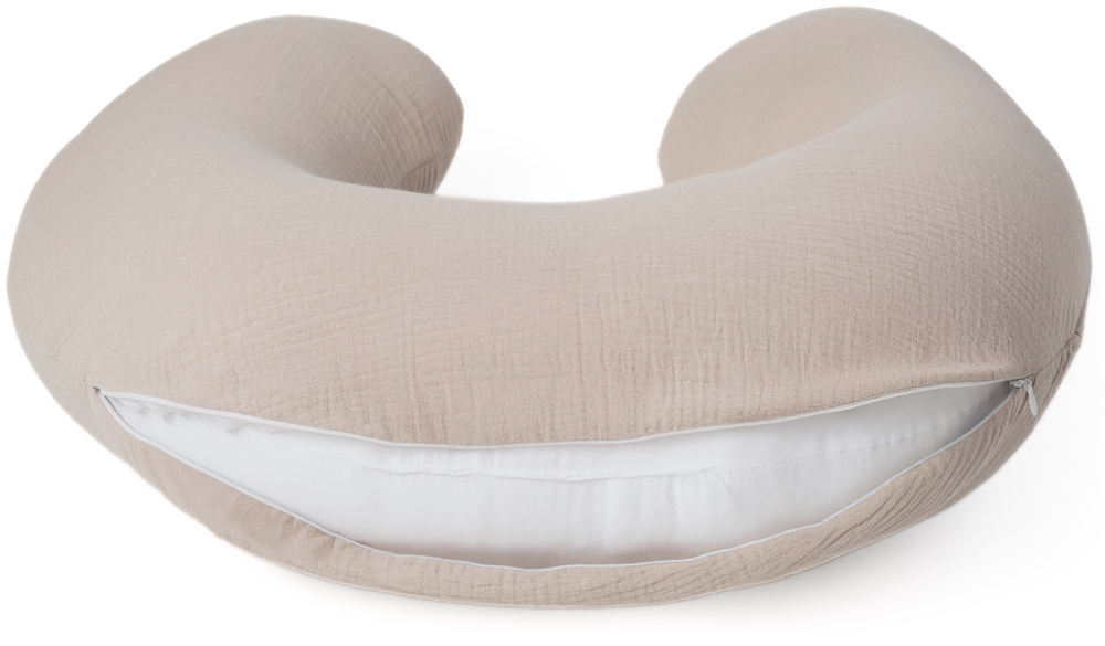 Poduszka do karmienia rogal MUŚLINOWY