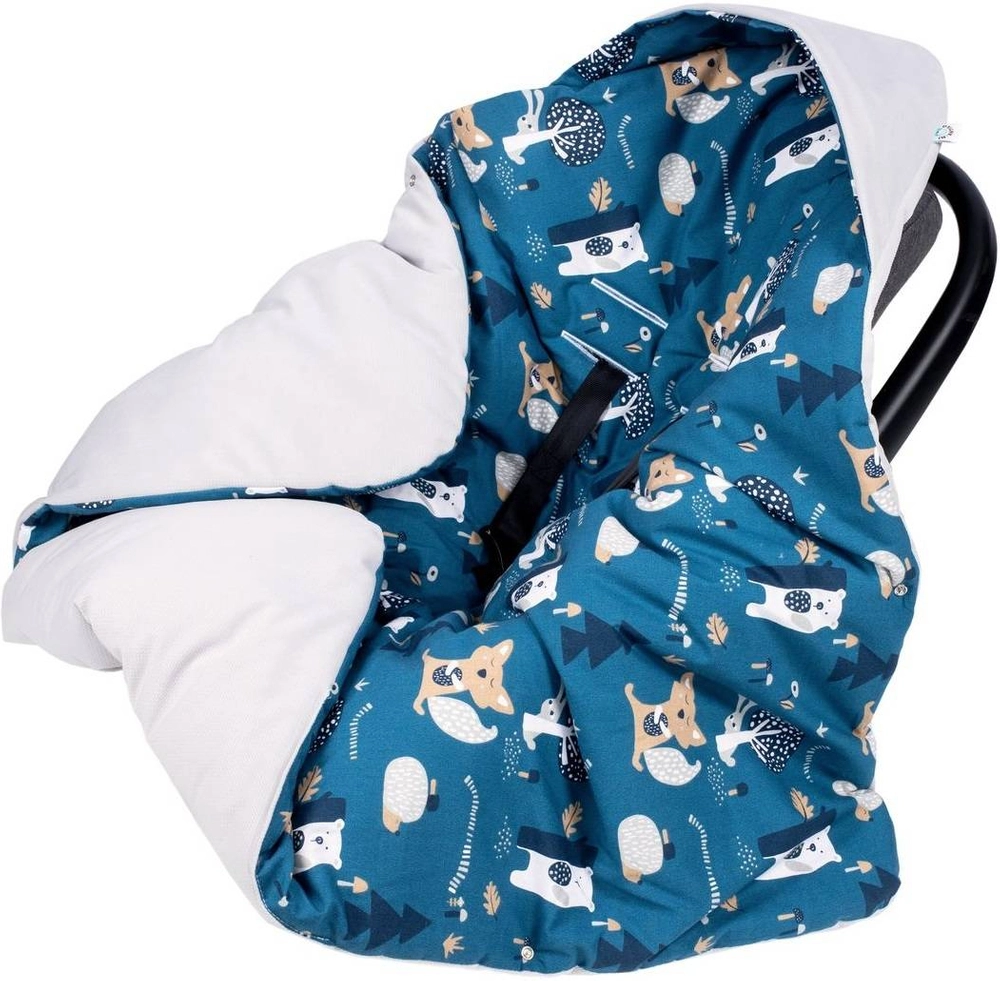 Kocyk z kapturkiem VELVET