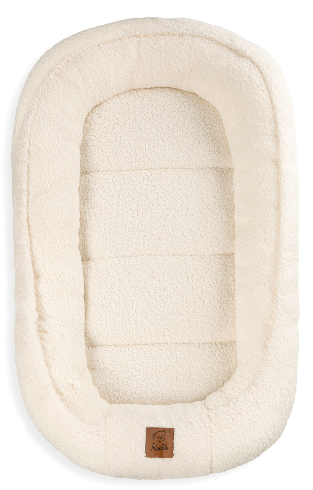 KOKON niemowlęcy BARANEK + poduszka MIŚ