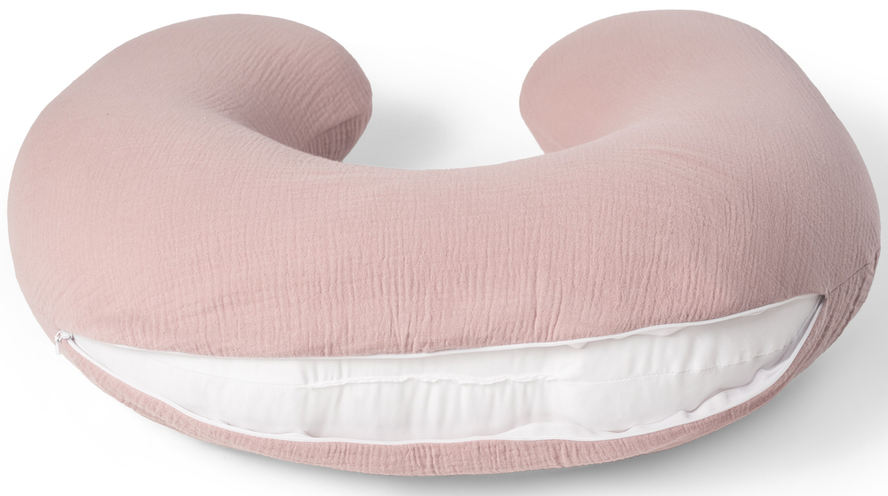 Poduszka do karmienia rogal MUŚLINOWY