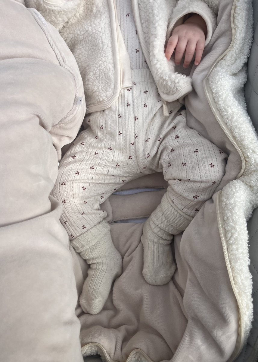 Śpiworek do wózka i fotelika BARANEK BOUCLE