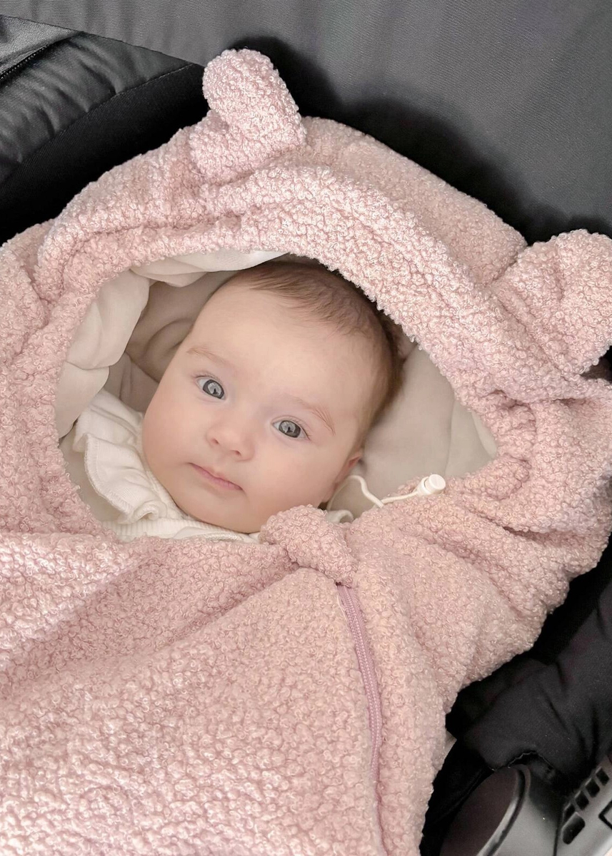 Śpiworek do wózka i fotelika BARANEK BOUCLE