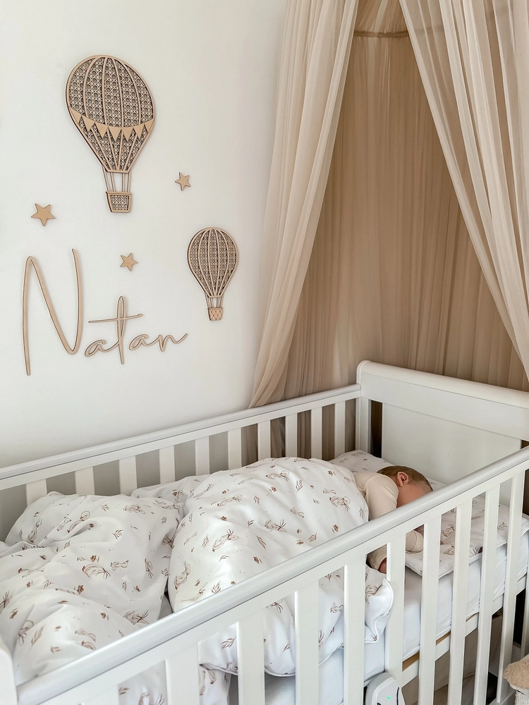 Pościel dziecięca do łóżeczka 100x135cm z wypustką 2elem