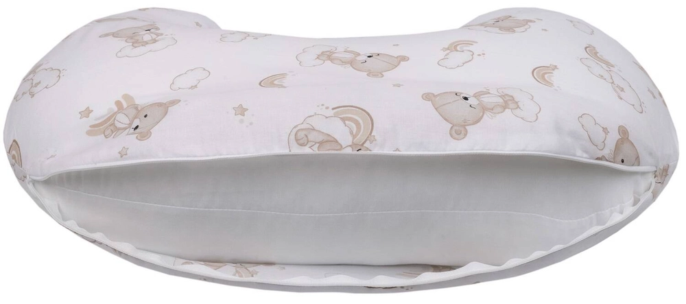 Poszewka na rogal do karmienia BAWEŁNIANY