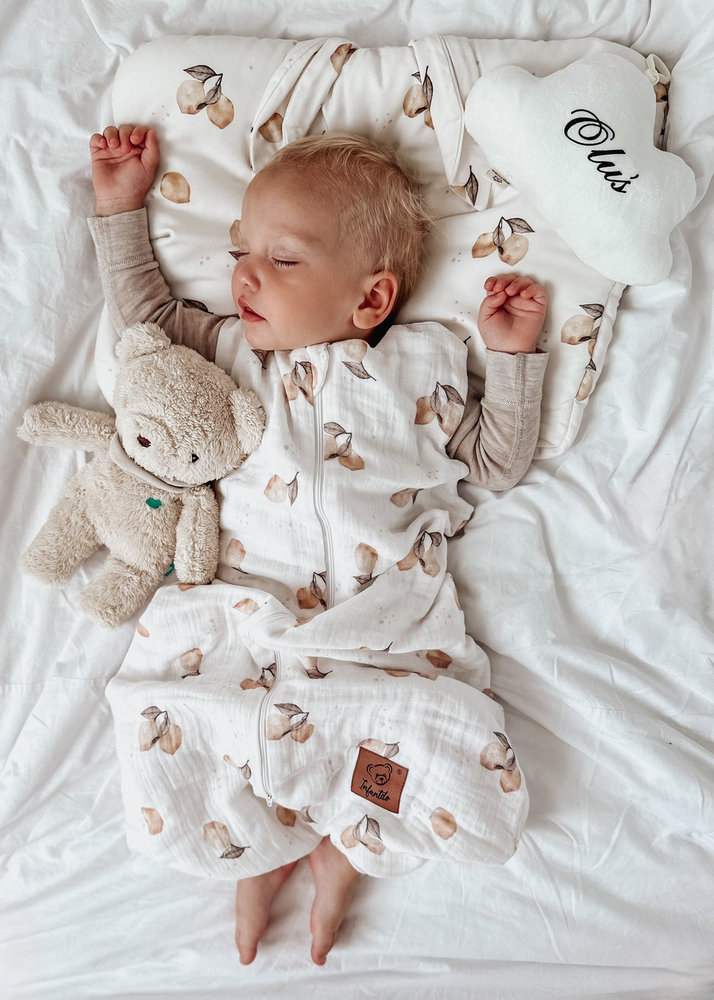 Śpiworek do spania muślinowy z nogawkami KIDS SOFT light 