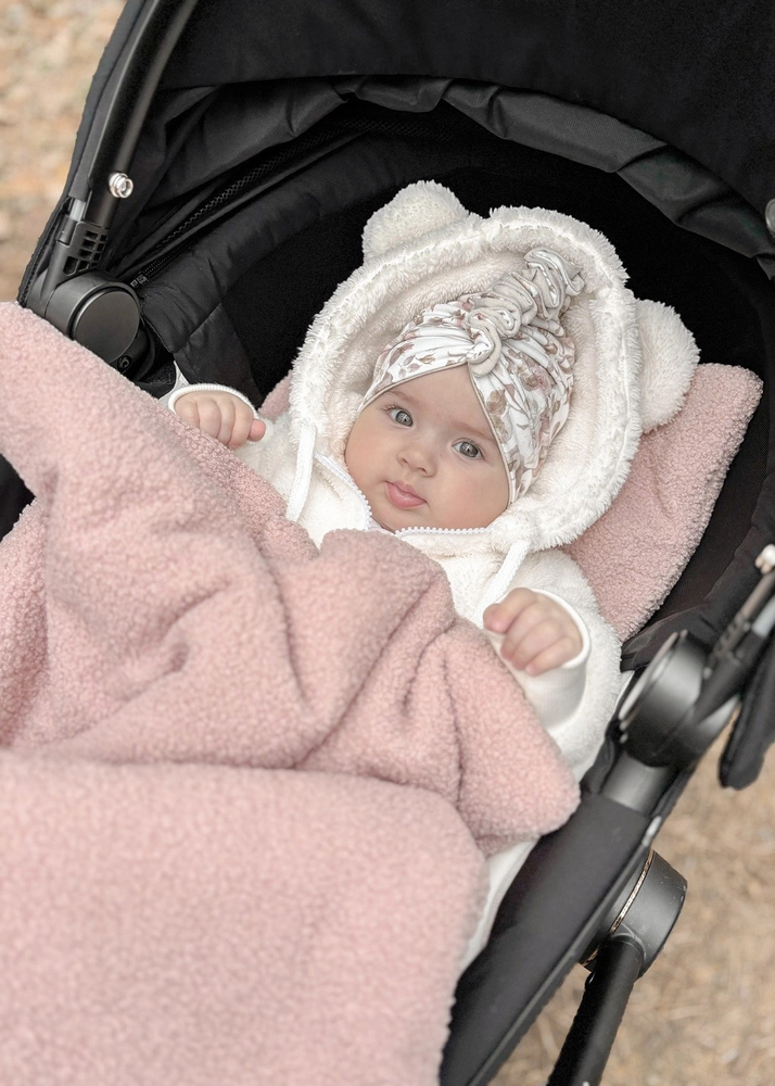 Pościel do wózka ocieplana BARANEK boucle