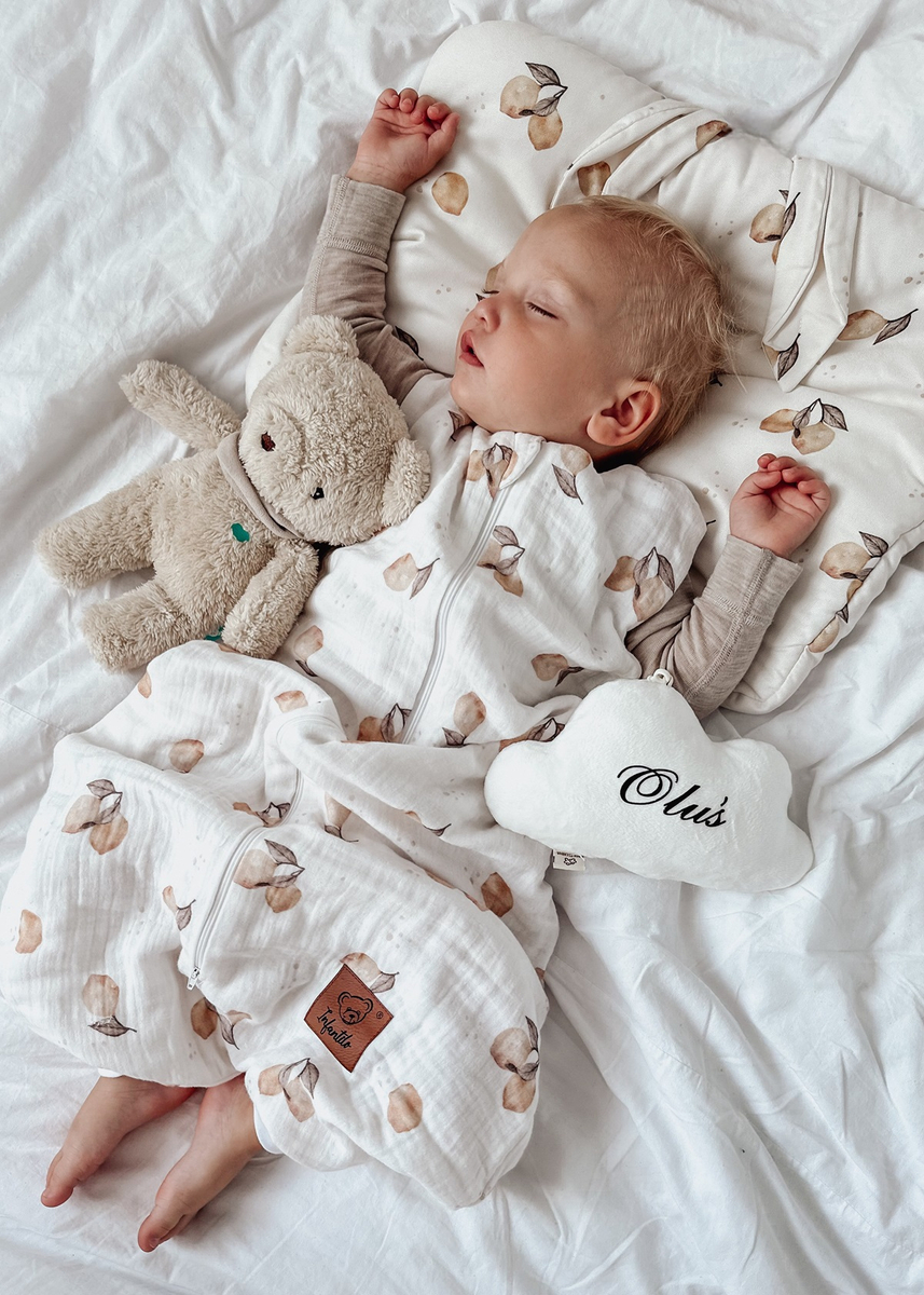 Śpiworek do spania muślinowy z nogawkami KIDS SOFT light 