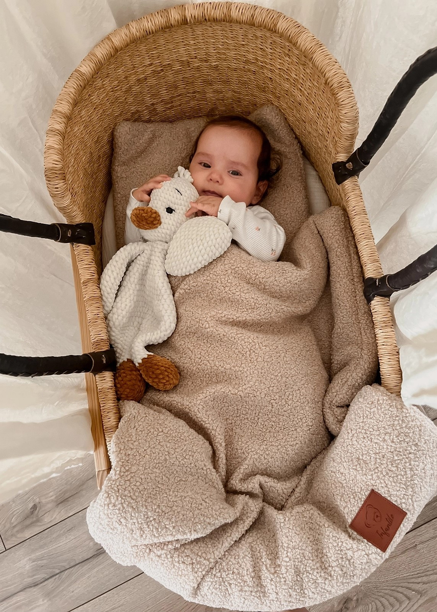 Pościel do wózka ocieplana BARANEK boucle