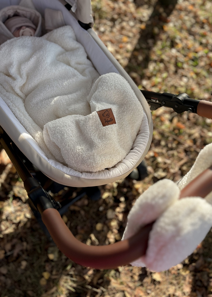 Pościel do wózka ocieplana BARANEK boucle