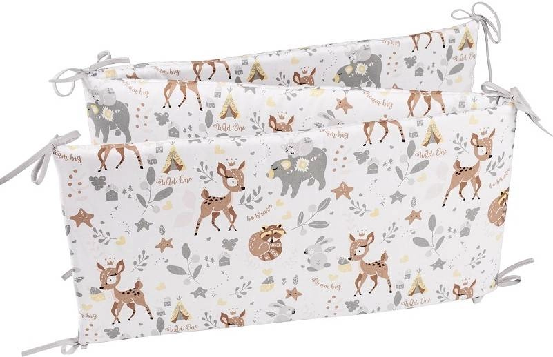 Ochraniacz do łóżeczka BAWEŁNIANY