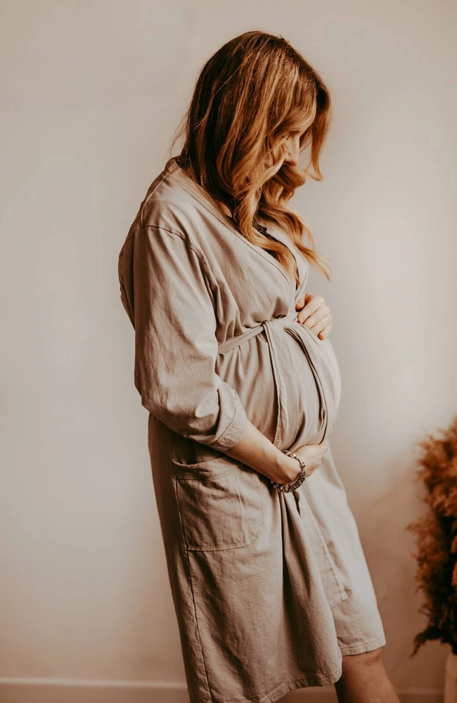 Szlafrok ciążowy LUNA rozm. M