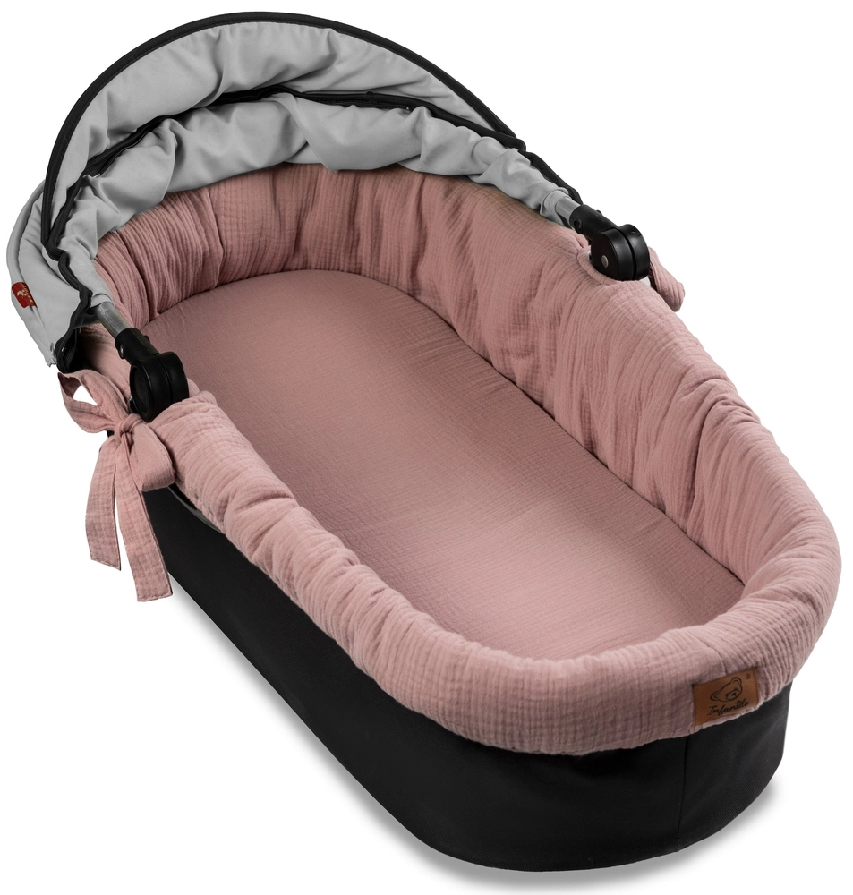 Wkład do gondoli z materacykiem MUŚLINOWY