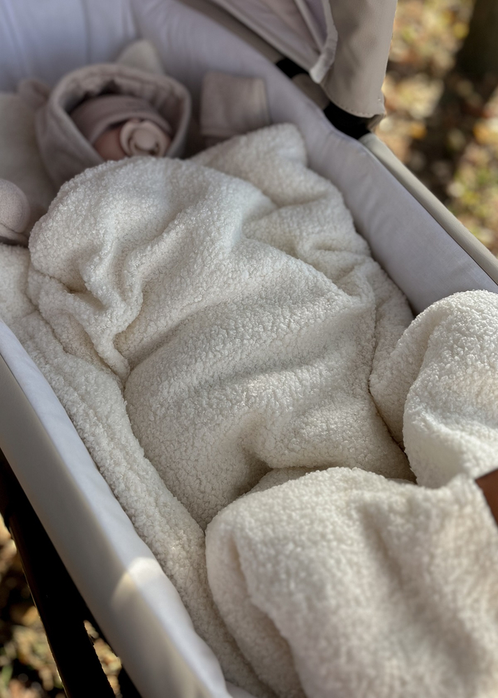 Pościel do wózka ocieplana BARANEK boucle