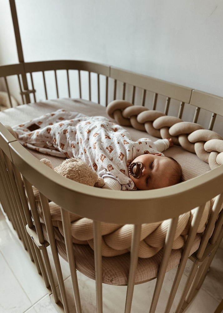 Śpiworek do spania muślinowy PREMIUM light TEDDY BEAR