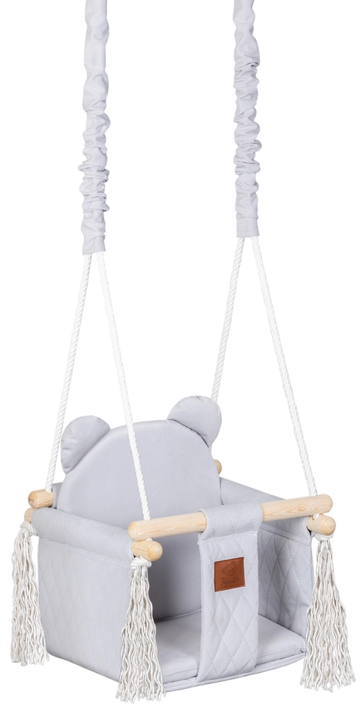 Huśtawka dla dzieci VELVET PIKOWANY