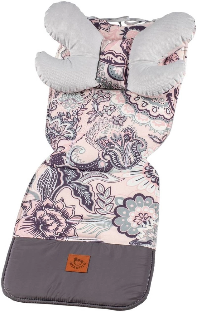 Wkładka do wózka VELVET + poduszka Motylek