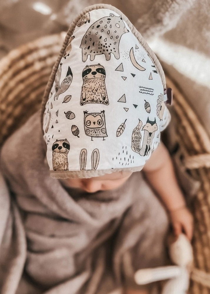 Okrycie kąpielowe BAMBUSOWE 100x100cm