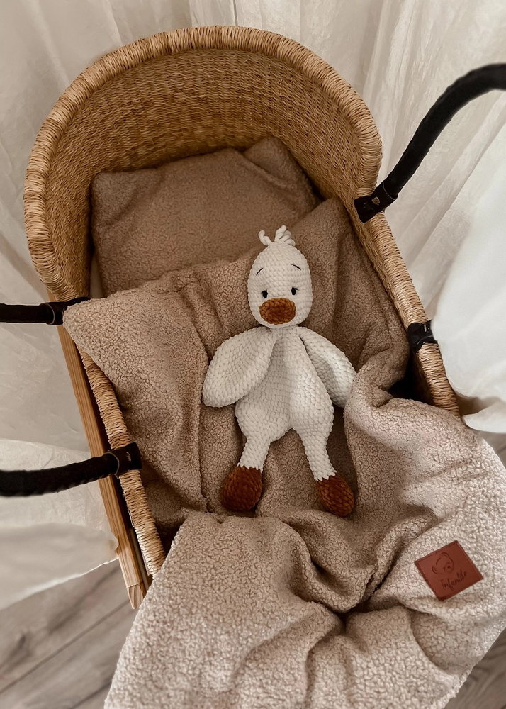 Pościel do wózka ocieplana BARANEK boucle