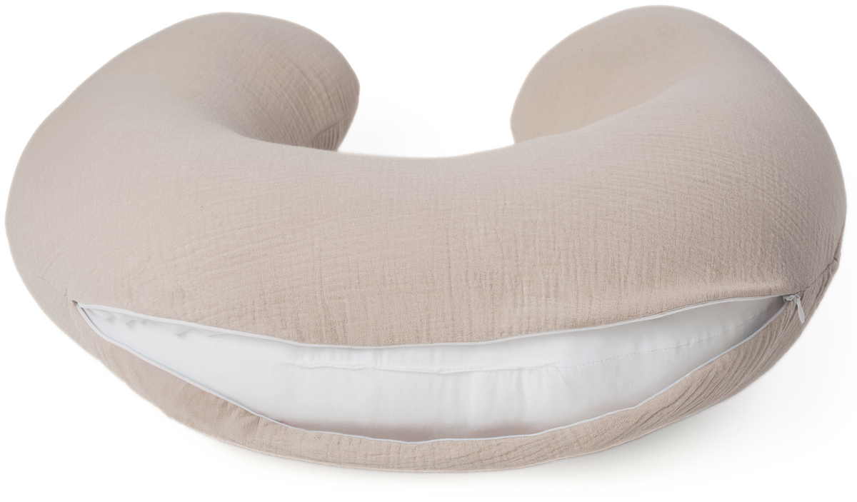 Poduszka do karmienia rogal MUŚLINOWY