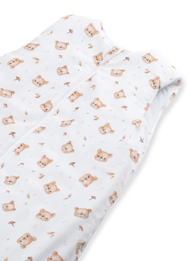 Śpiworek z nogawkami do spania KIDS z bawełny SATYNOWEJ 18-36m