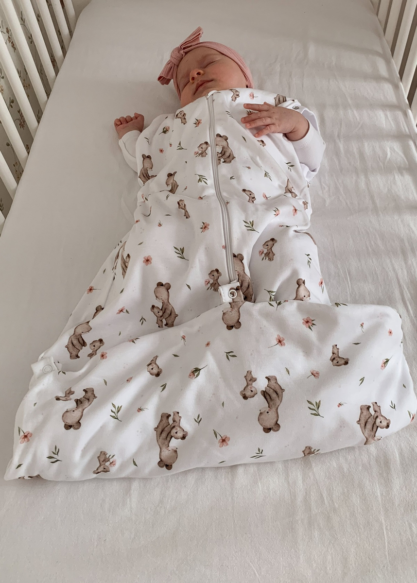 Śpiworek do spania dzianinowy PREMIUM letni