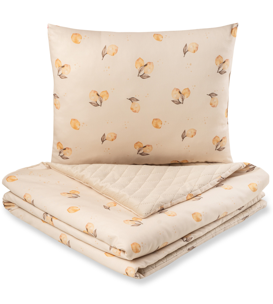 Koc przedszkolaka VELVET 100x135 + poduszka i worek