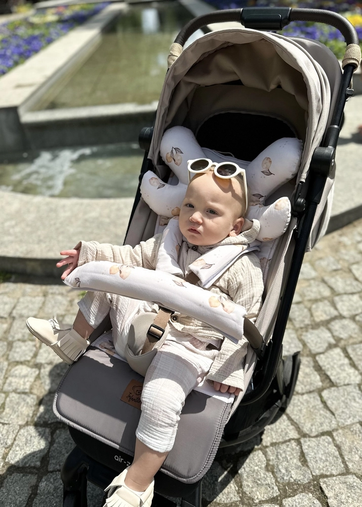 Wkładka do wózka VELVET - ZESTAW