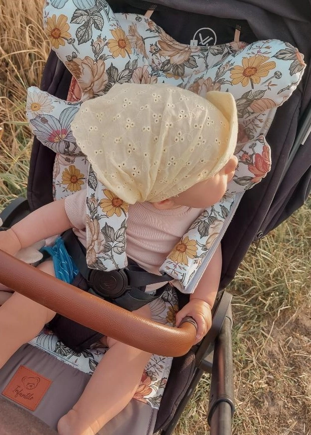 Wkładka do wózka VELVET - ZESTAW