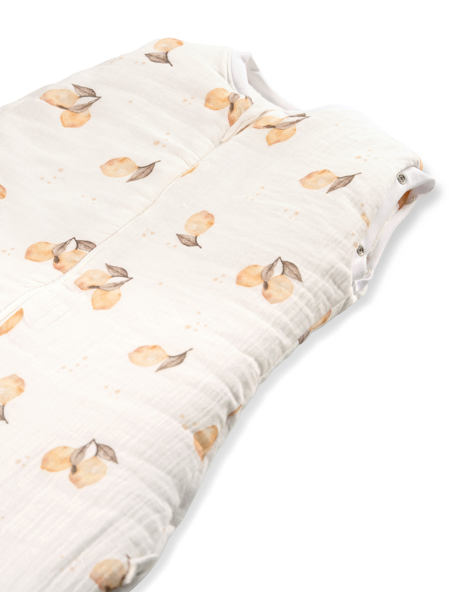 Śpiworek do spania muślinowy PREMIUM ocieplany PRINT