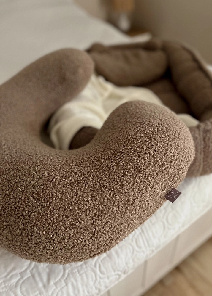 Poduszka do karmienia BARANEK boucle