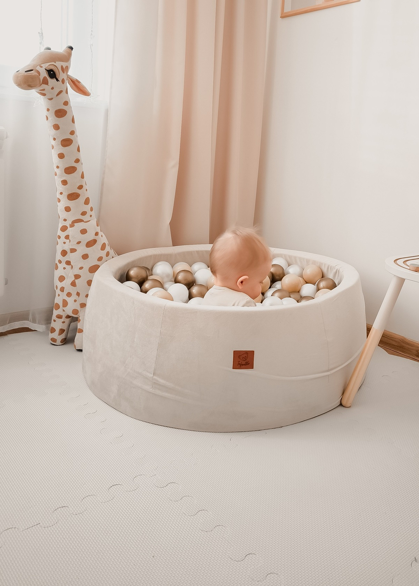Suchy basen z kulkami VELVET