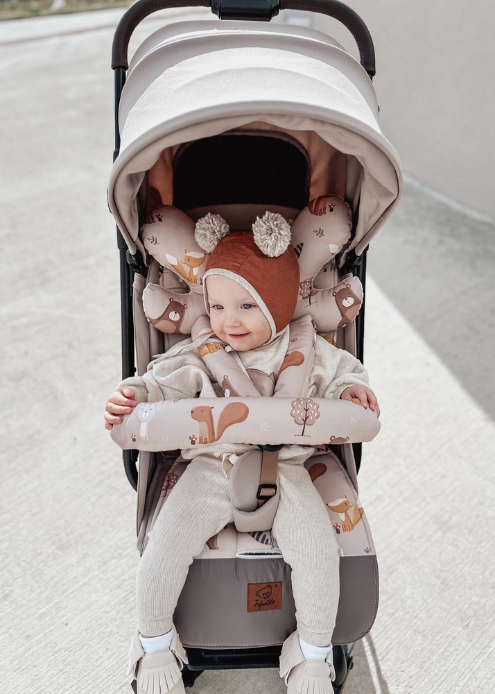 Wkładka do wózka VELVET - ZESTAW