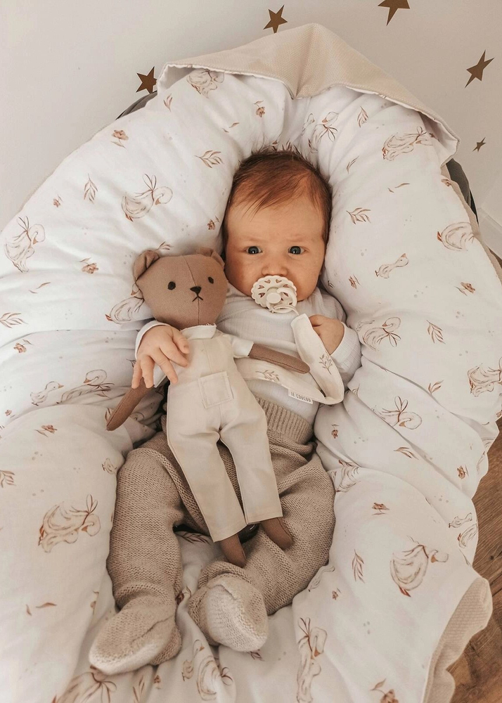 Kocyk z kapturkiem do fotelika WELUR 