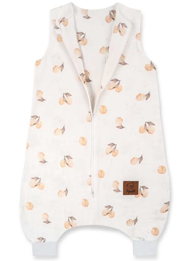 Śpiworek do spania muślinowy z nogawkami KIDS SOFT light 