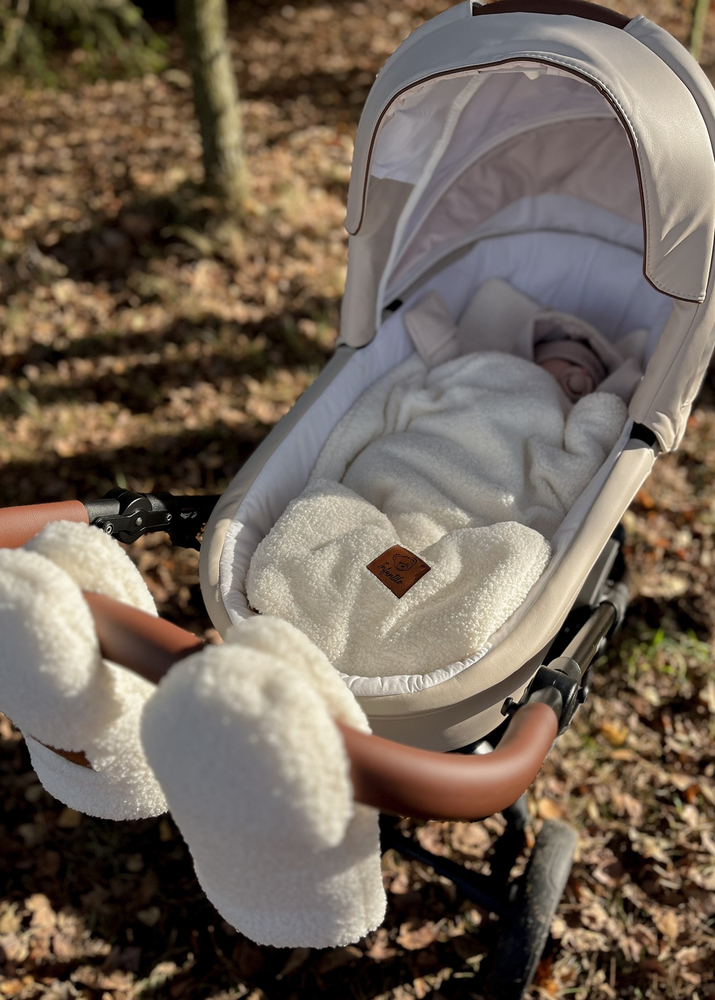 Pościel do wózka ocieplana BARANEK boucle