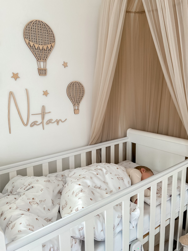 Pościel dziecięca do łóżeczka 100x135cm z wypustką 2elem 